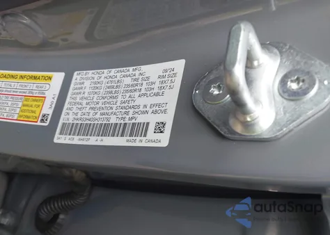 2025 Honda Cr-V Ex 2Wd z USA, uszkodzony, nr VIN 2HKRS3H40SH313792